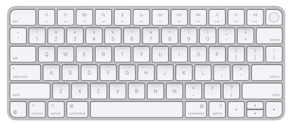 External Keyboard (Silver, ENG US, Apple Magic Keyboard)